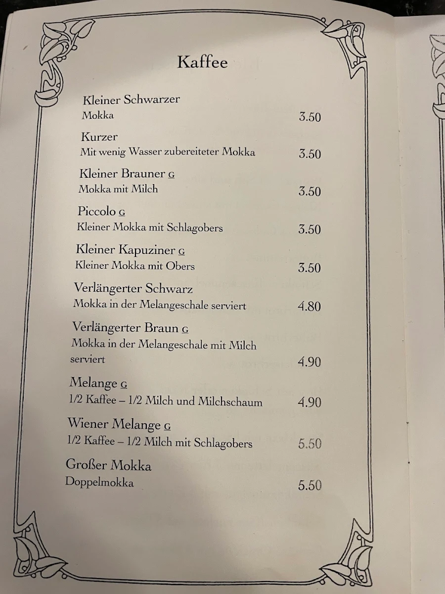 Speisekarte photo 4