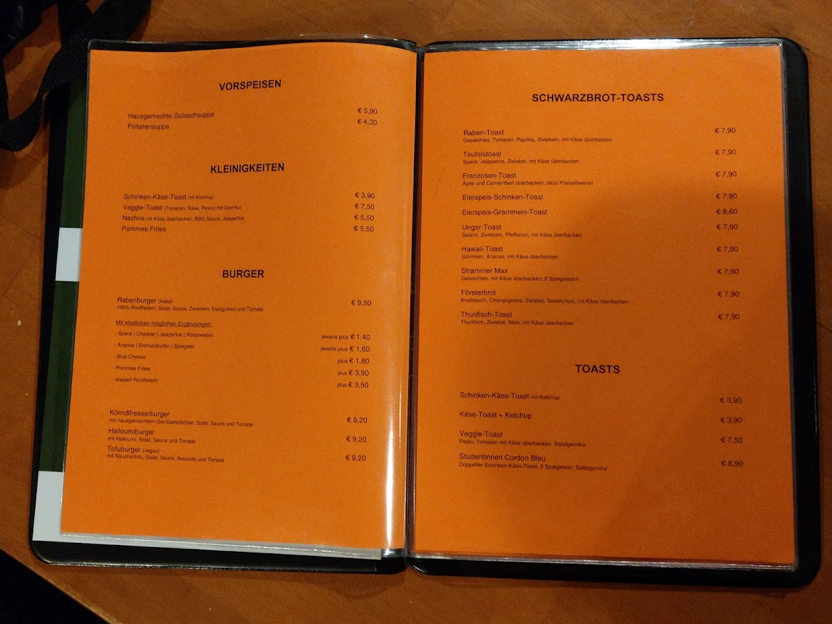 Speisekarte photo 3