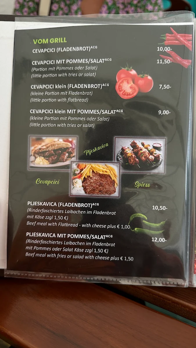 Speisekarte photo 3