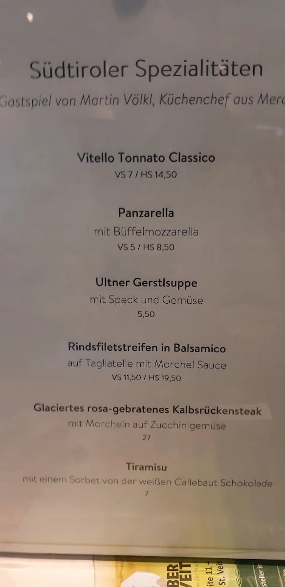 Speisekarte photo 4