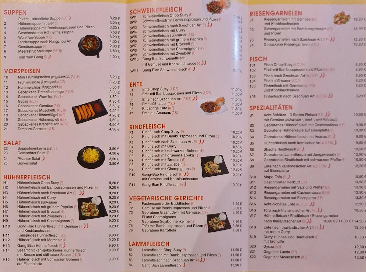 Speisekarte photo 2