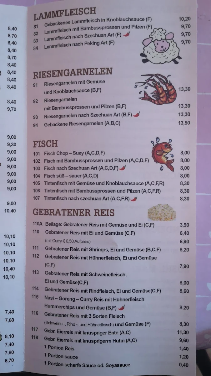 Speisekarte photo 4