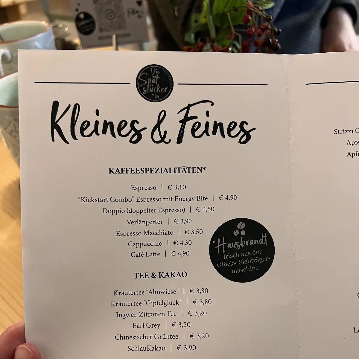 Speisekarte photo 3