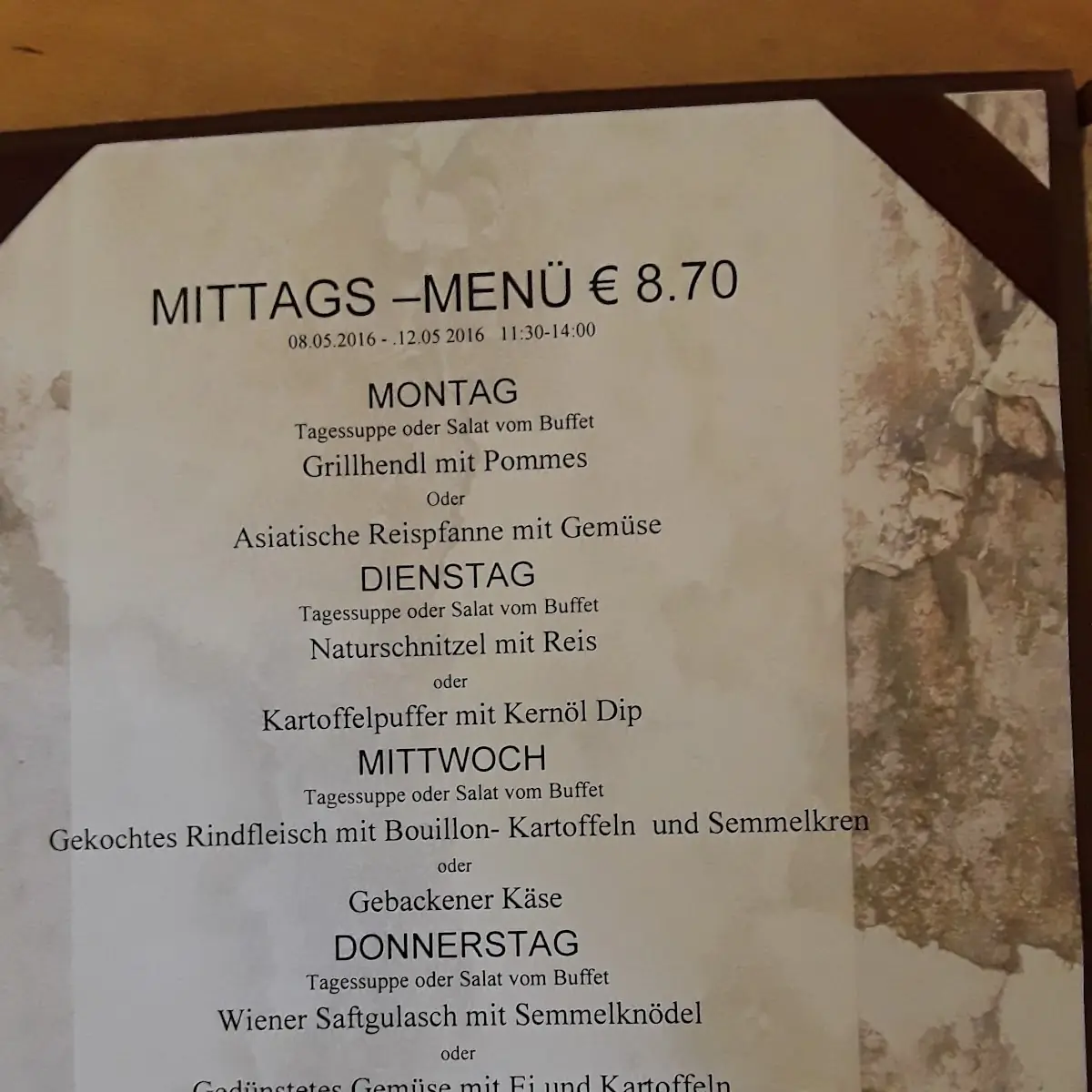 Speisekarte photo 3