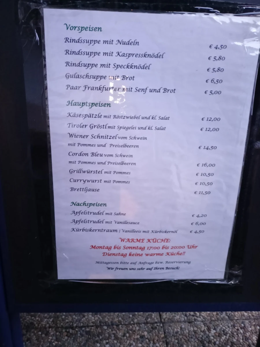 Speisekarte photo 3