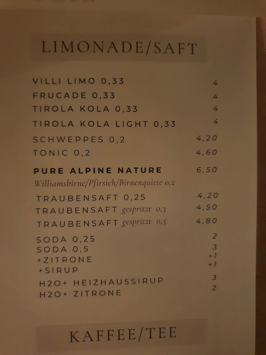 Speisekarte photo 3
