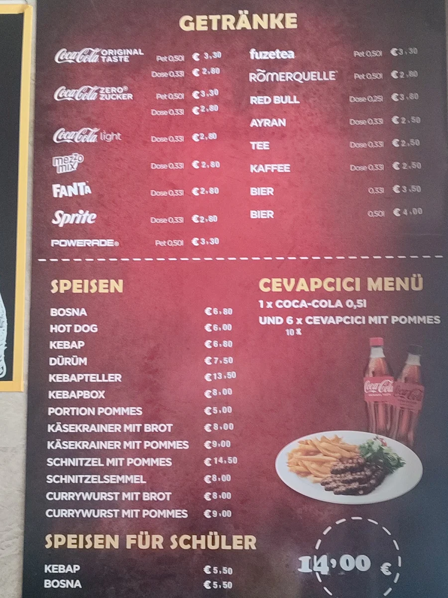 Speisekarte photo 1