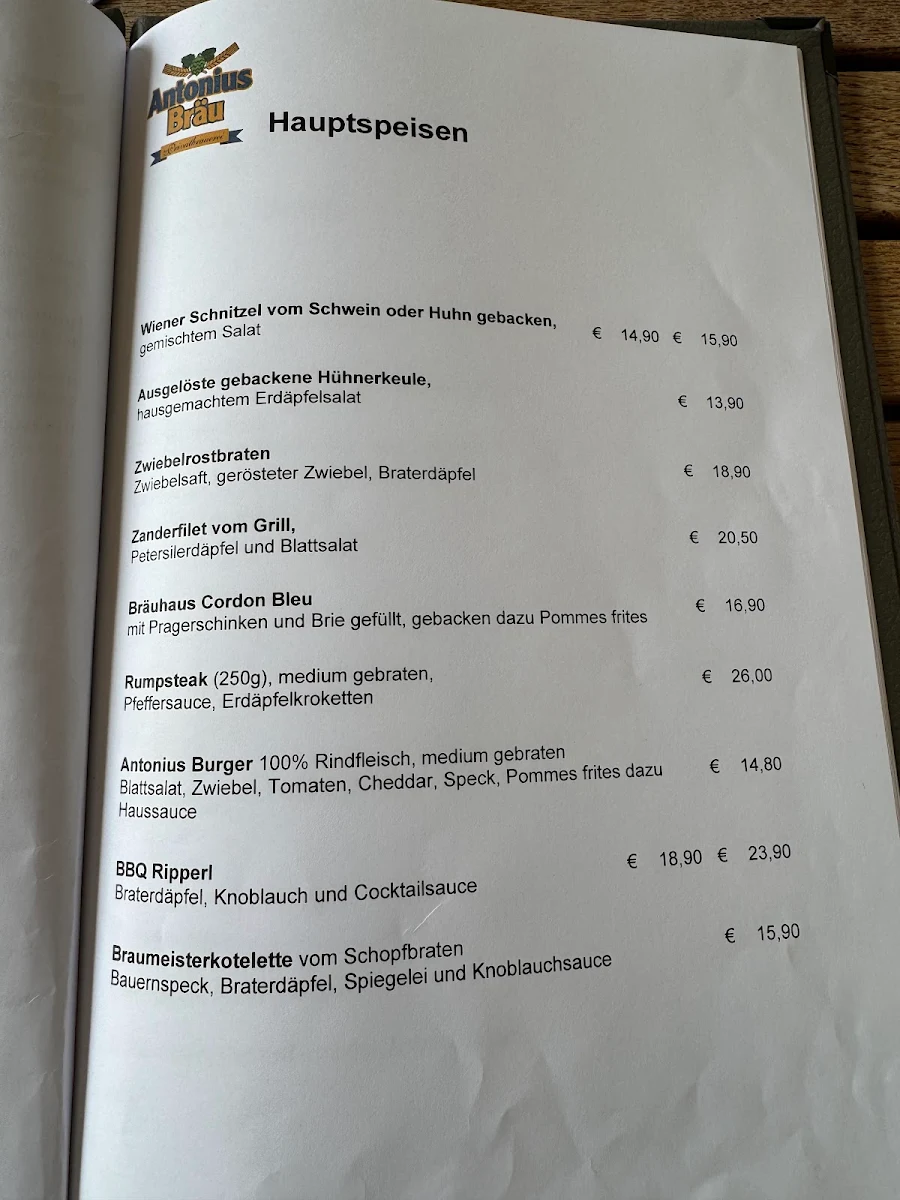 Speisekarte photo 2