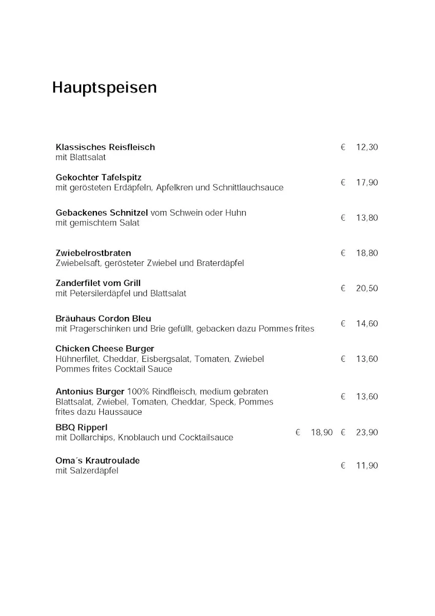 Speisekarte photo 3