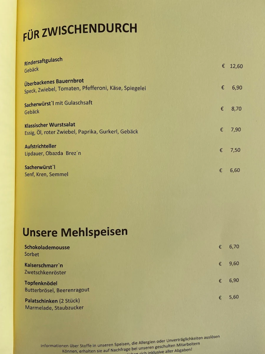 Speisekarte photo 7