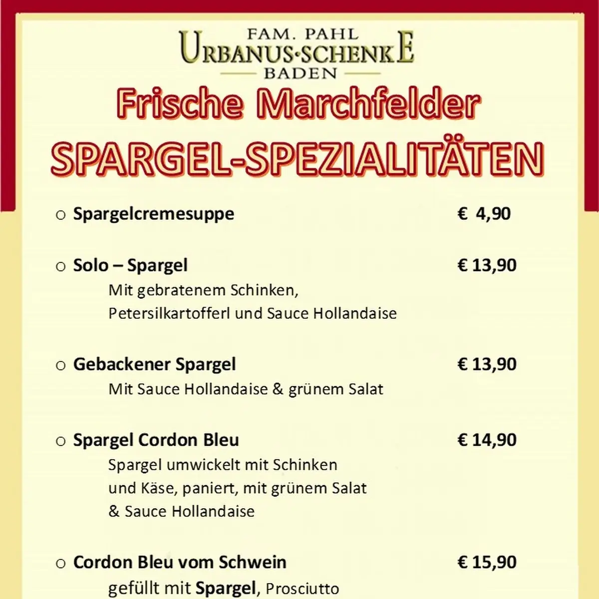 Speisekarte photo 9