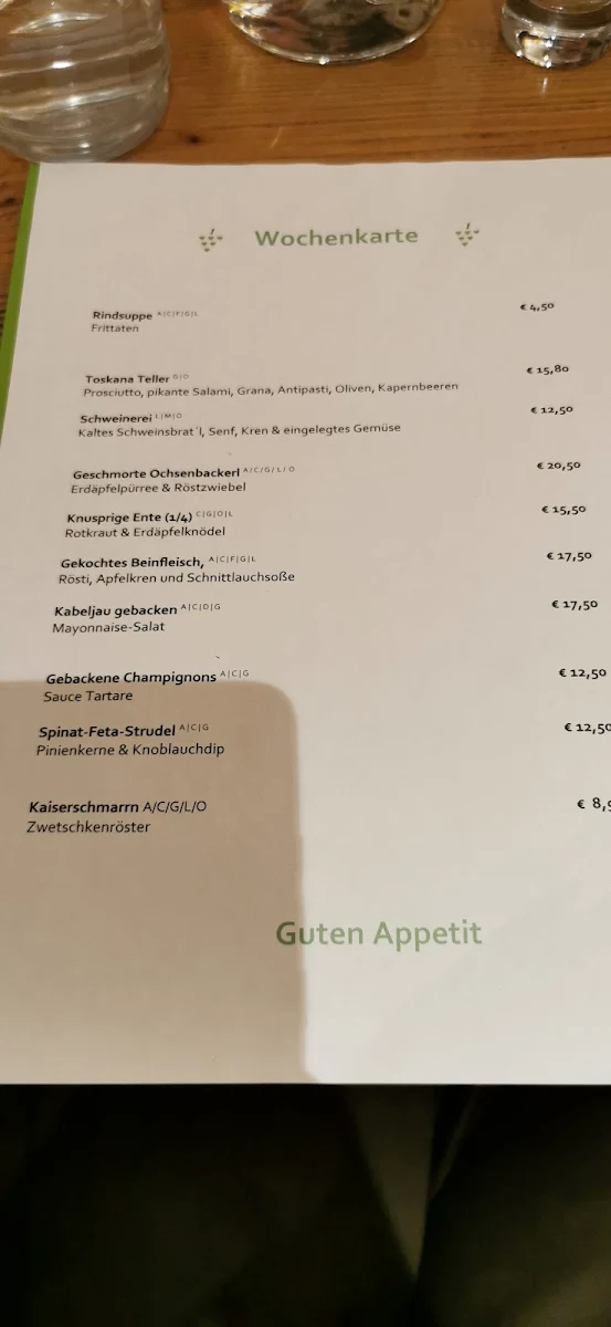 Speisekarte photo 8