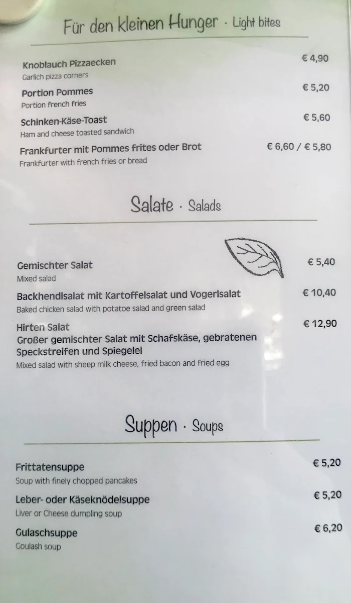 Speisekarte photo 8