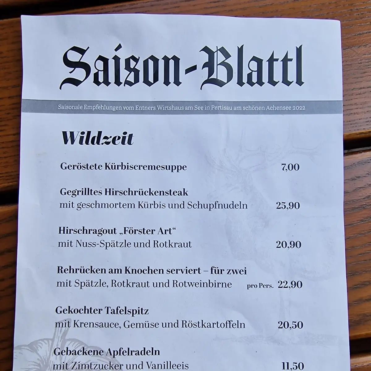 Speisekarte photo 4