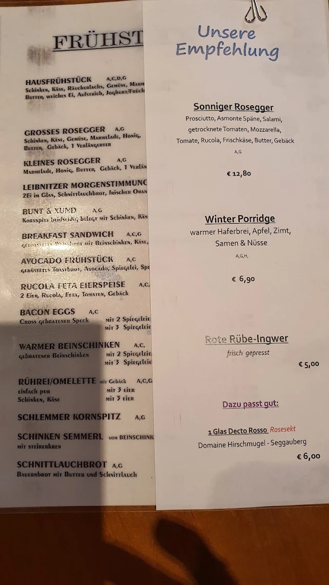 Speisekarte photo 2