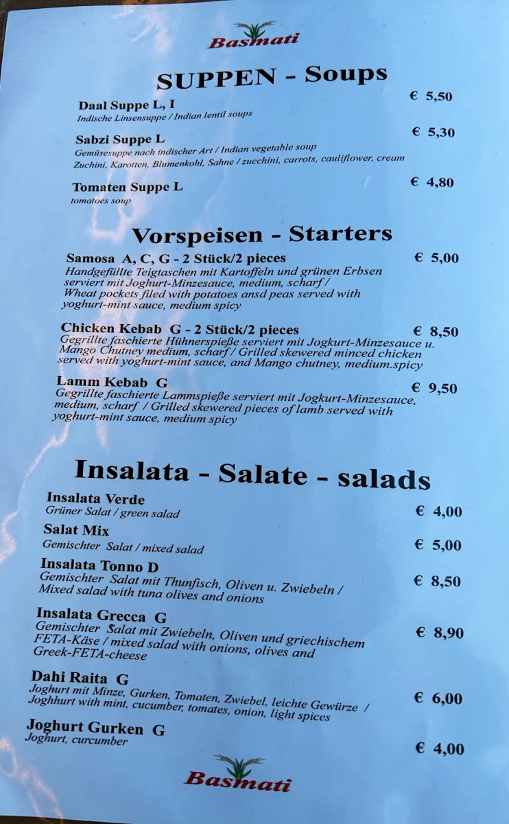 Speisekarte photo 4