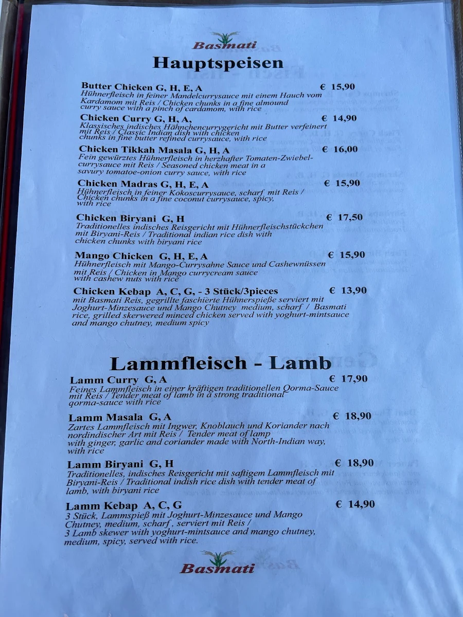 Speisekarte photo 6