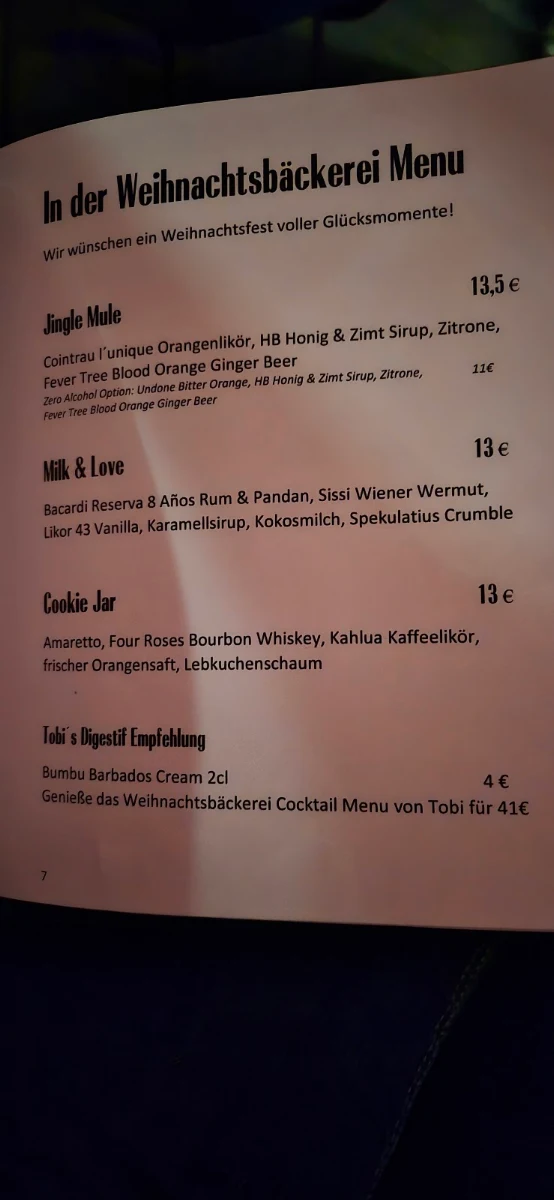 Speisekarte photo 5