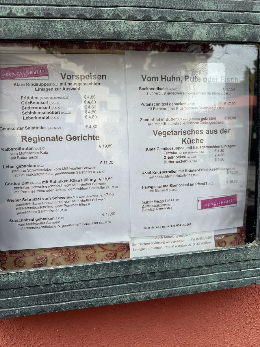 Speisekarte photo 1