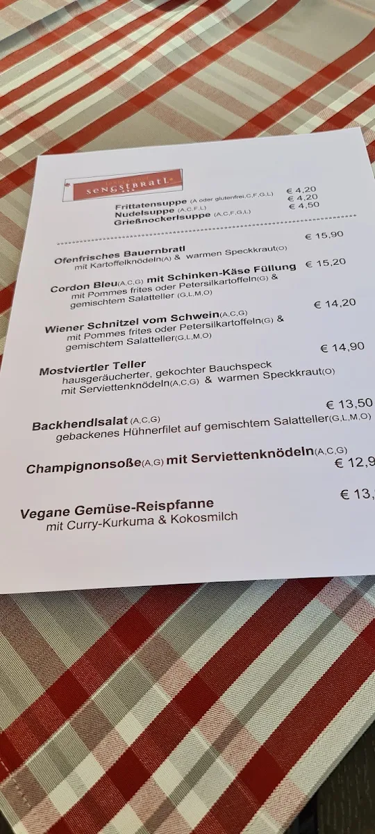 Speisekarte photo 6
