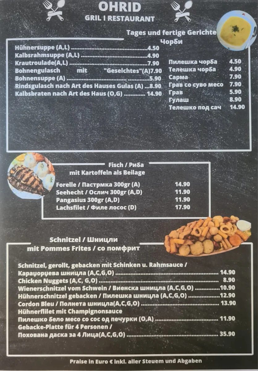 Speisekarte photo 4