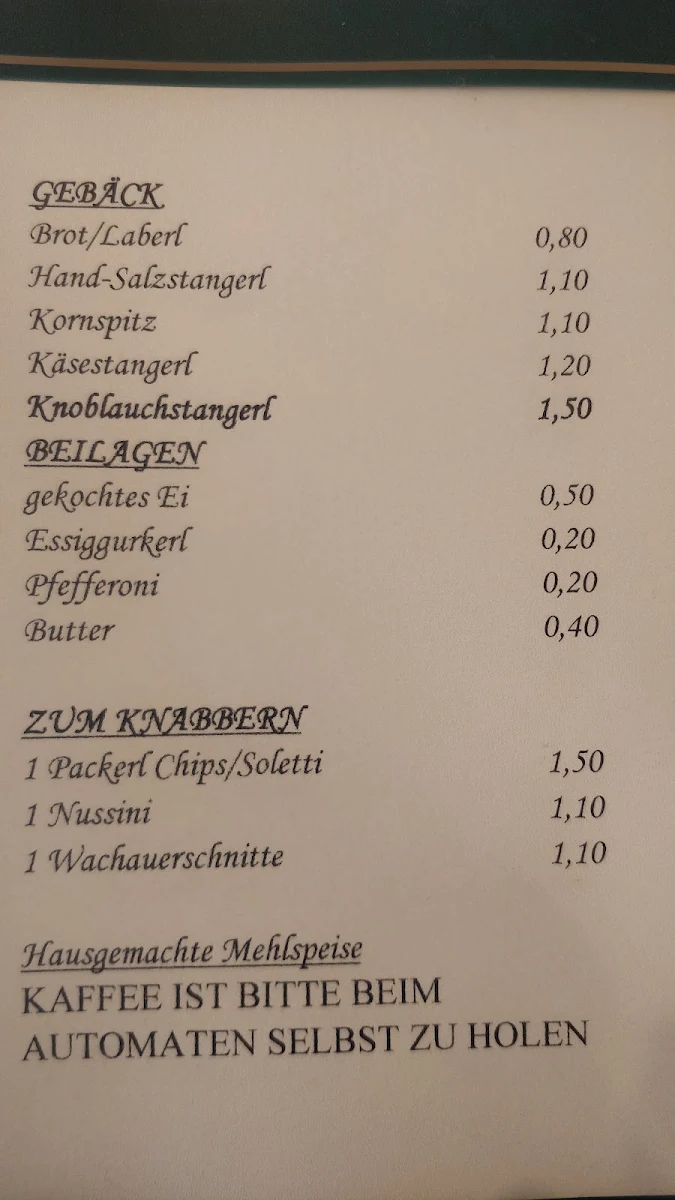 Speisekarte photo 4