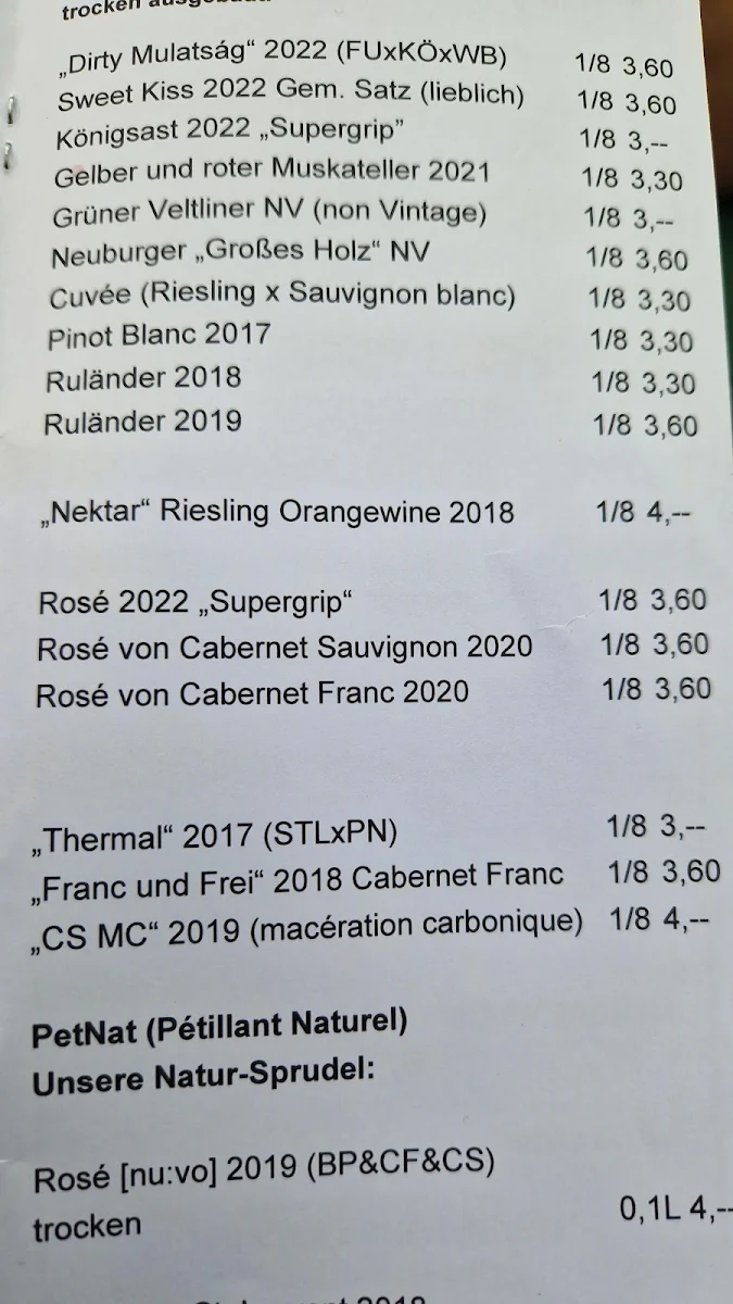 Speisekarte photo 6