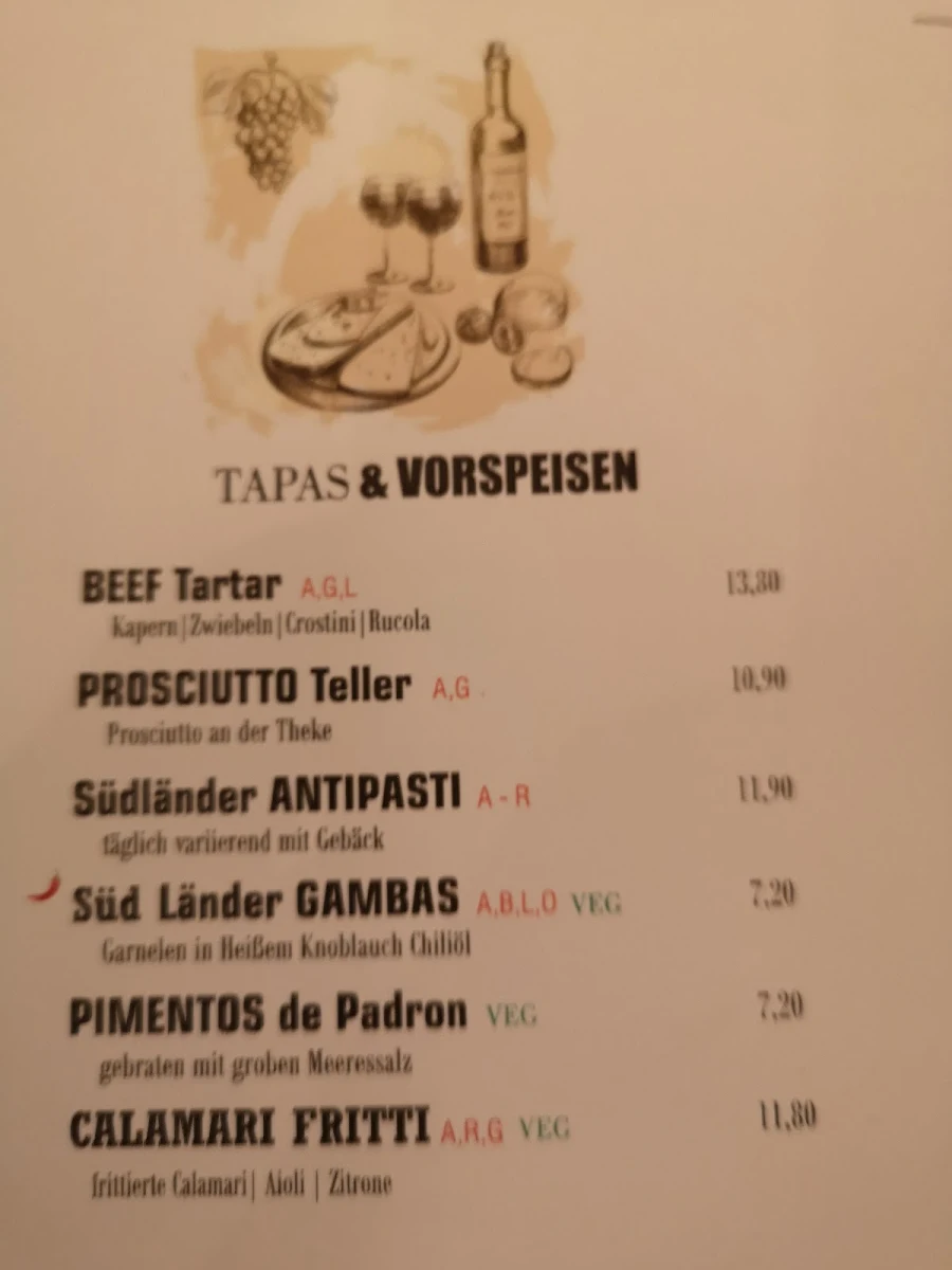 Speisekarte photo 3