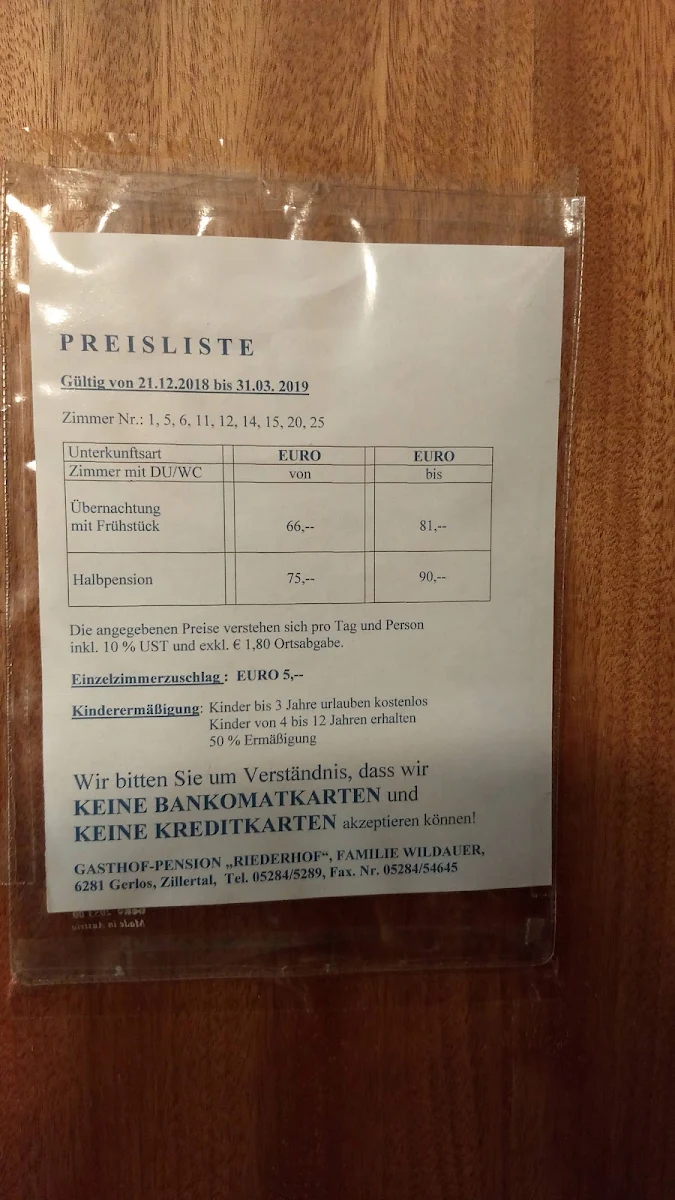 Speisekarte photo 5