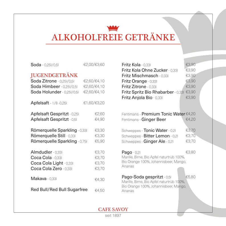Speisekarte photo 6