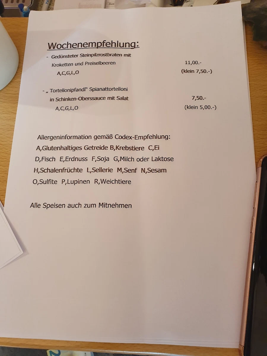 Speisekarte photo 6