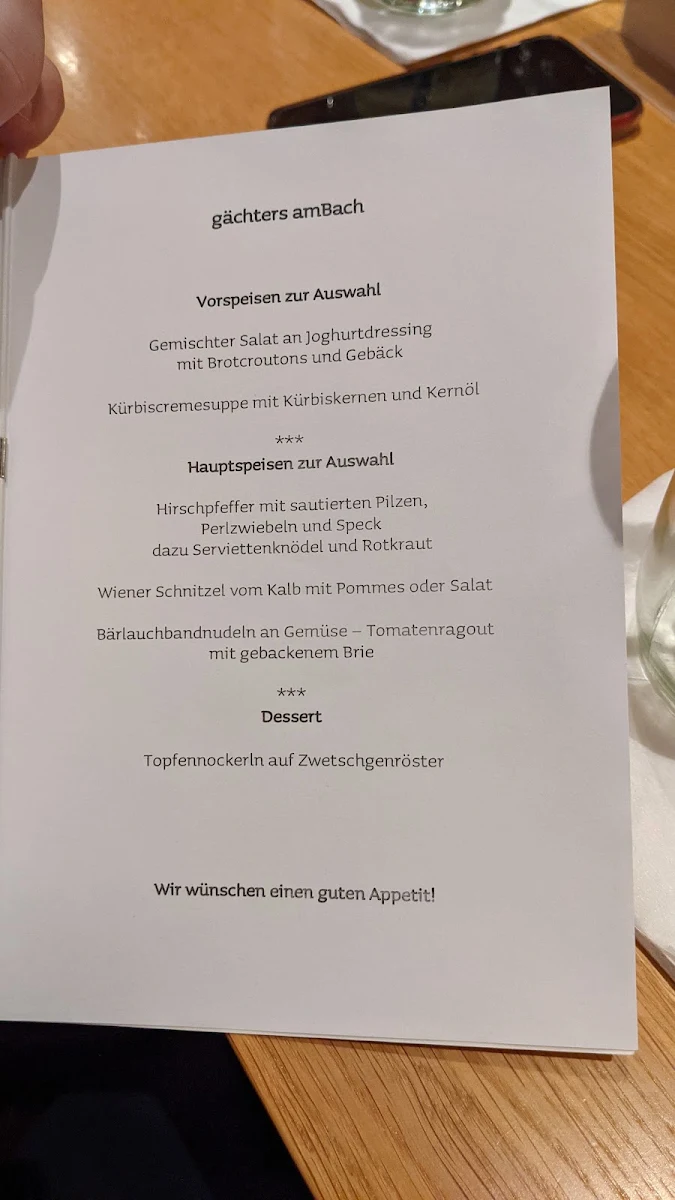 Speisekarte photo 1