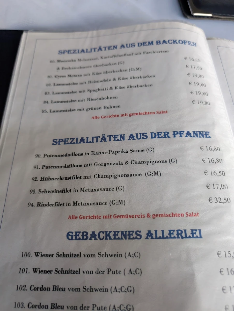 Speisekarte photo 6