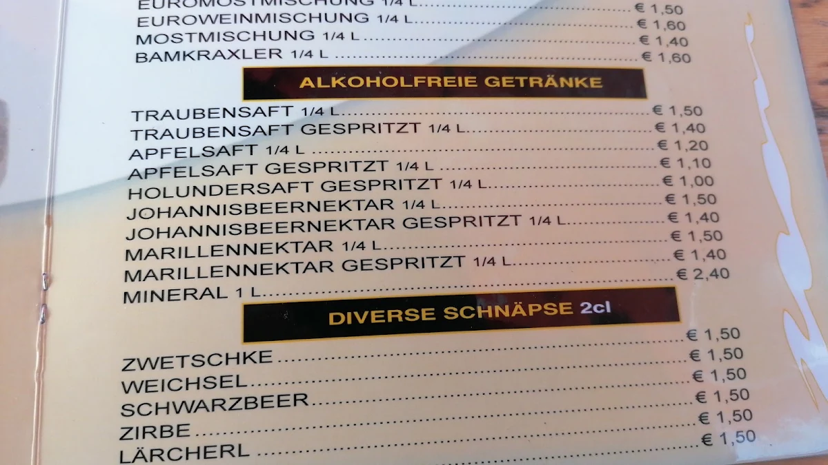 Speisekarte photo 3
