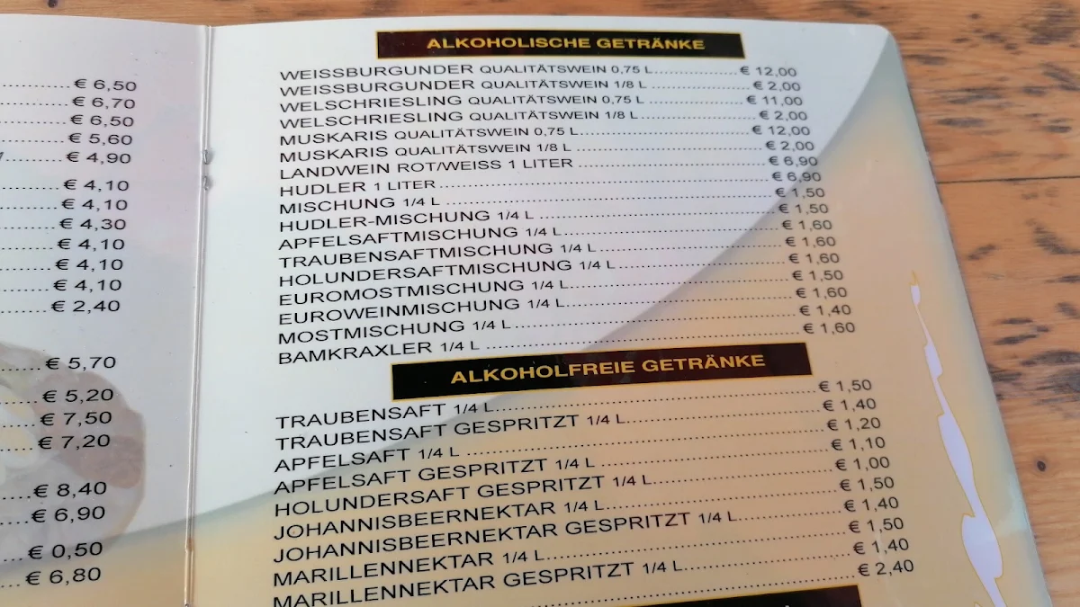 Speisekarte photo 5