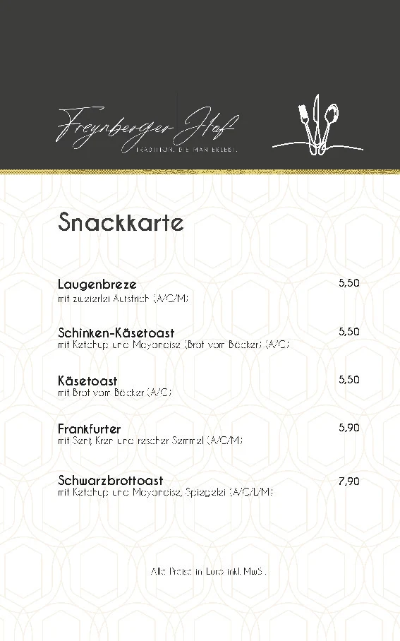 Speisekarte photo 3