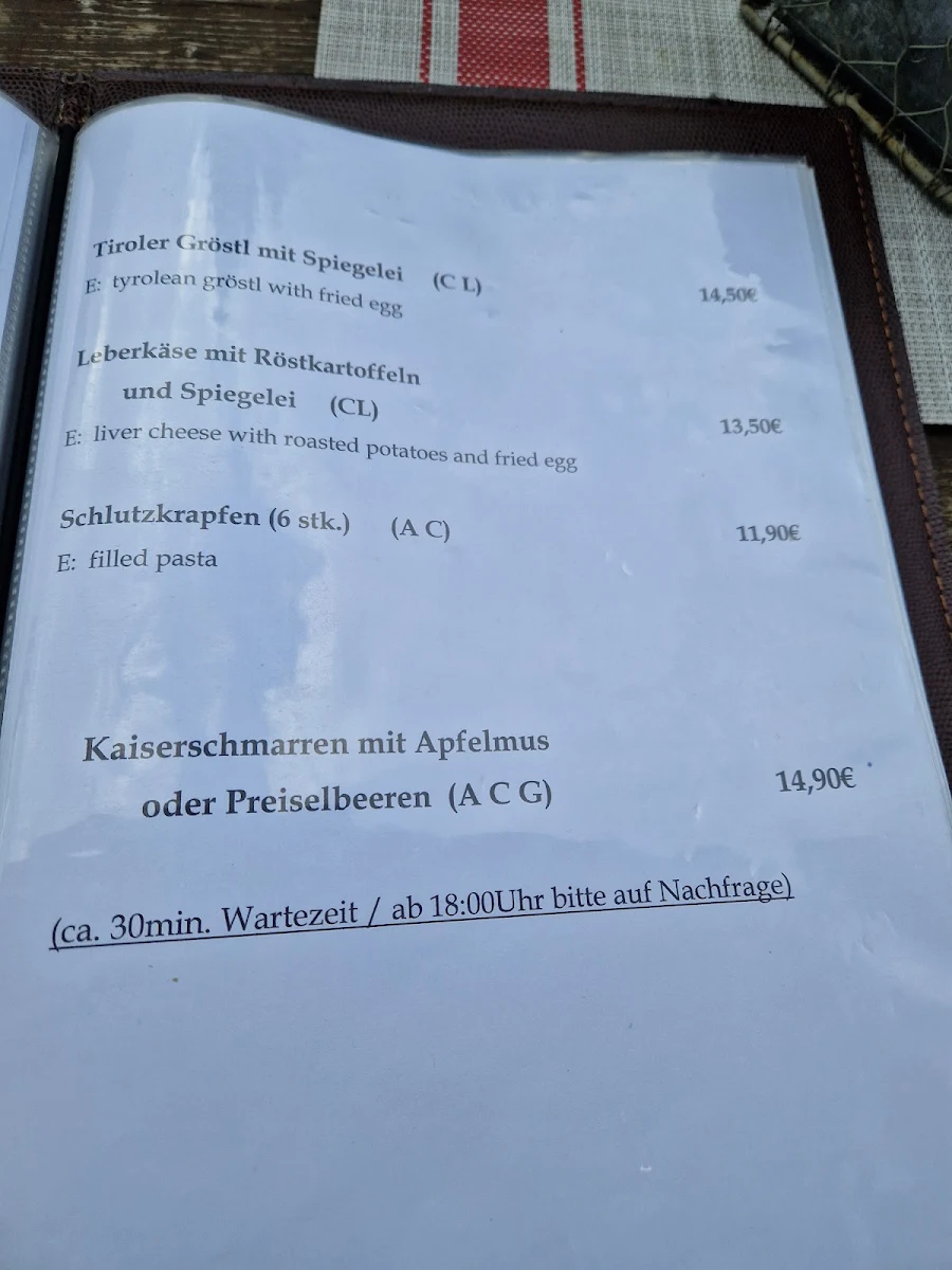 Speisekarte photo 7