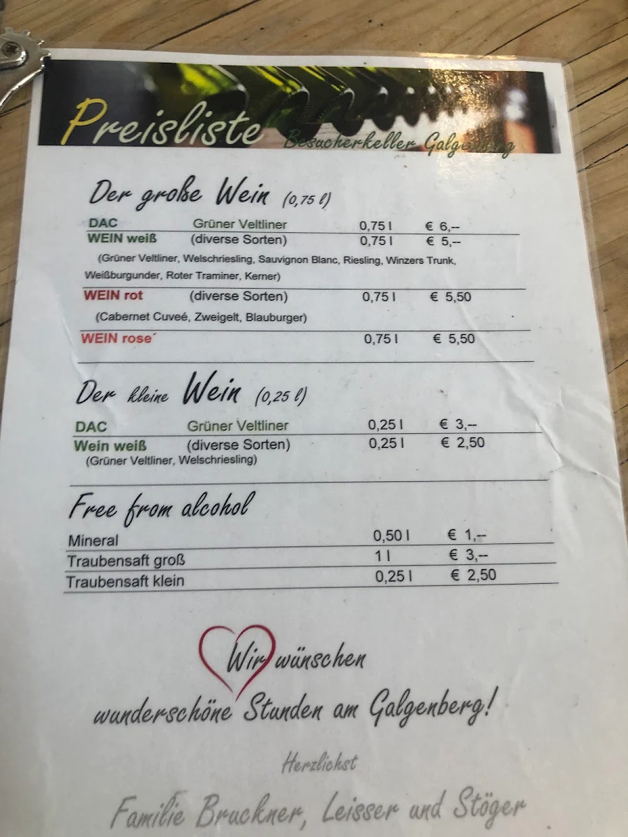 Speisekarte photo 1