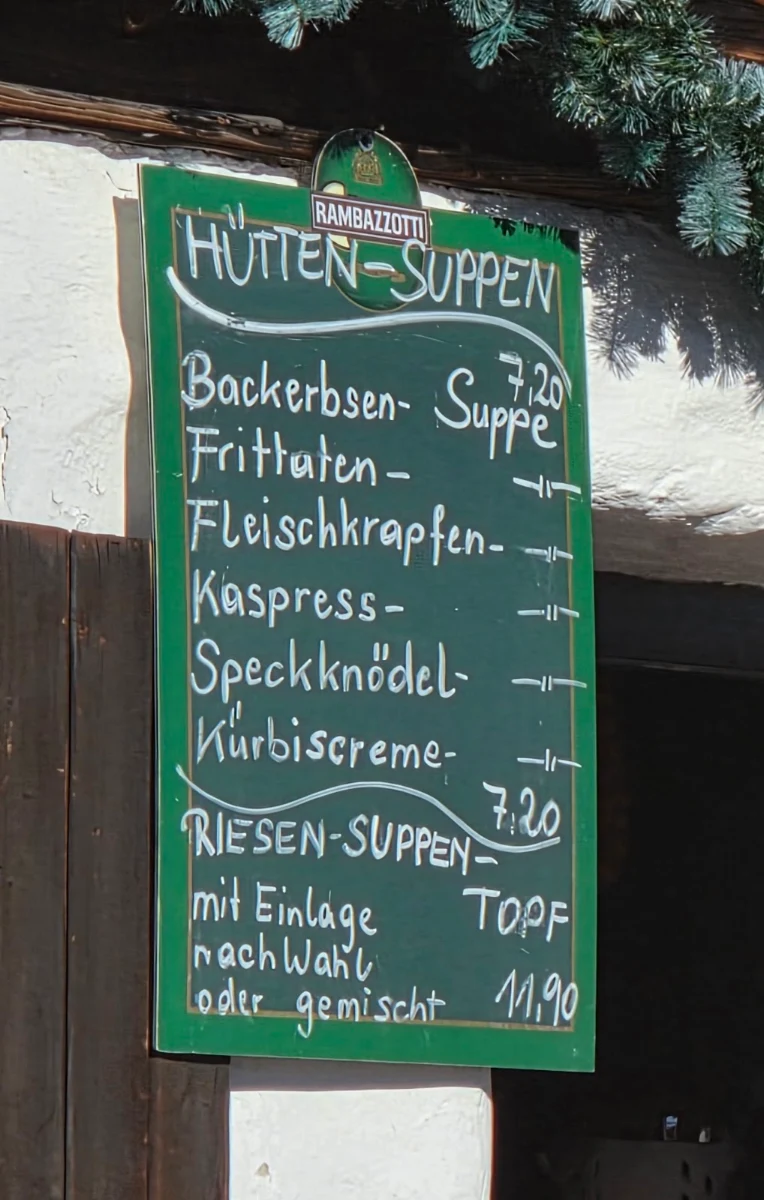 Speisekarte photo 2