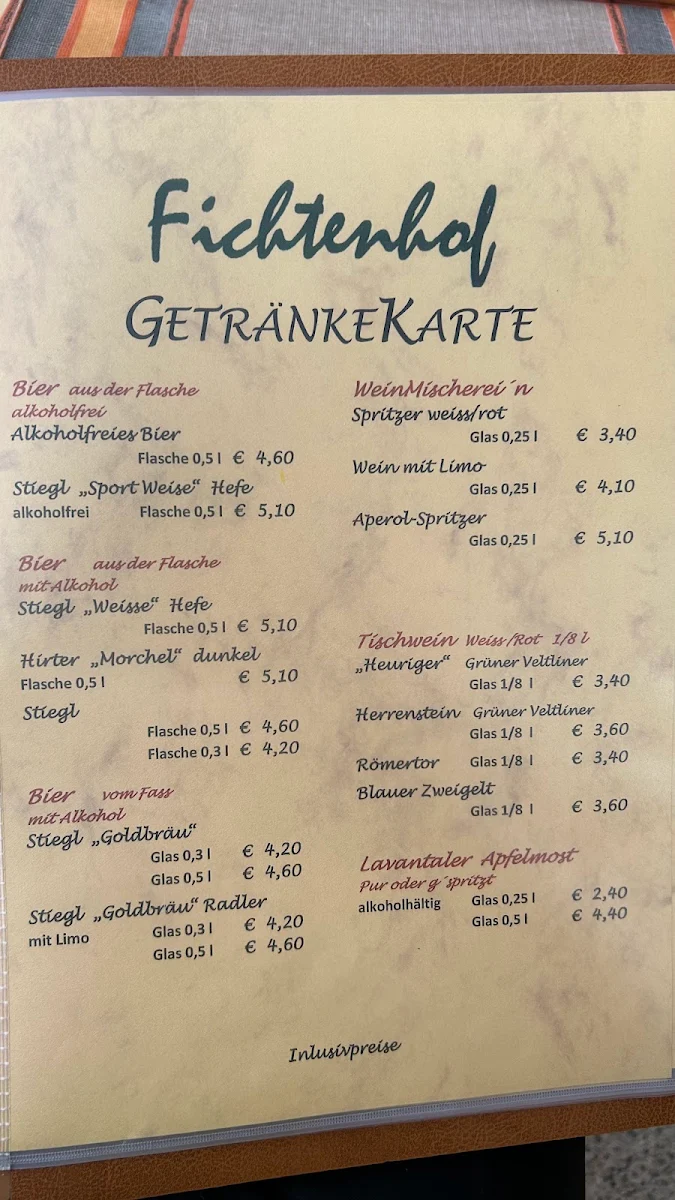 Speisekarte photo 4