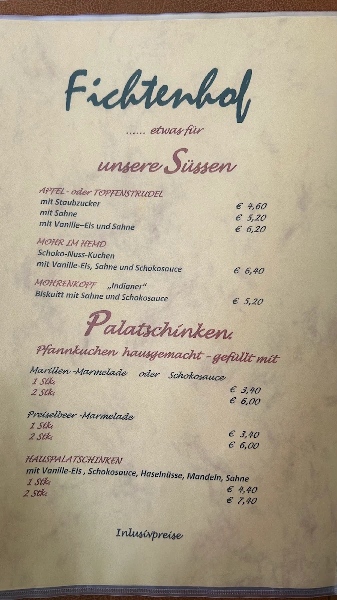 Speisekarte photo 5