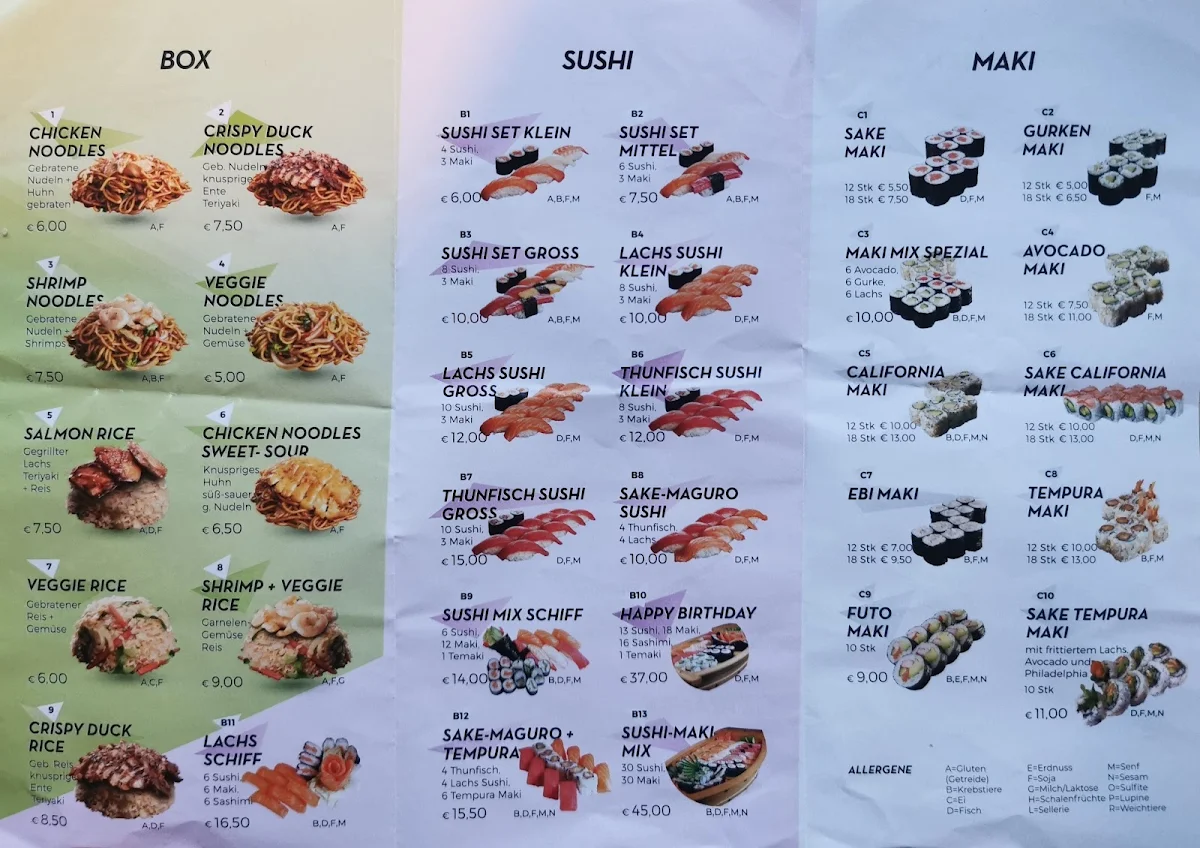 Speisekarte photo 1