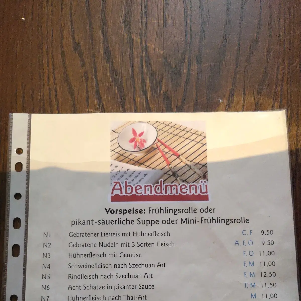 Speisekarte photo 3