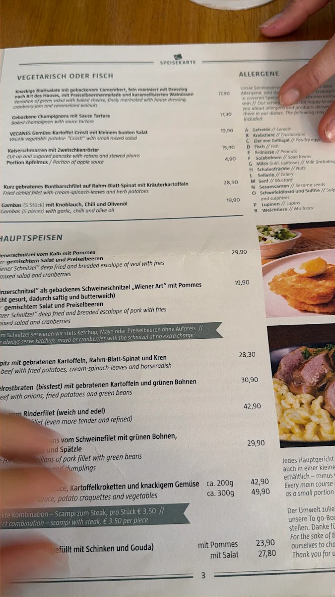 Speisekarte photo 2