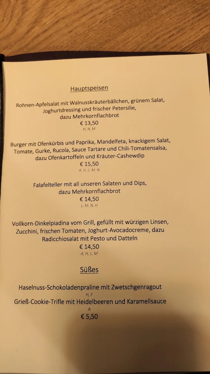 Speisekarte photo 9