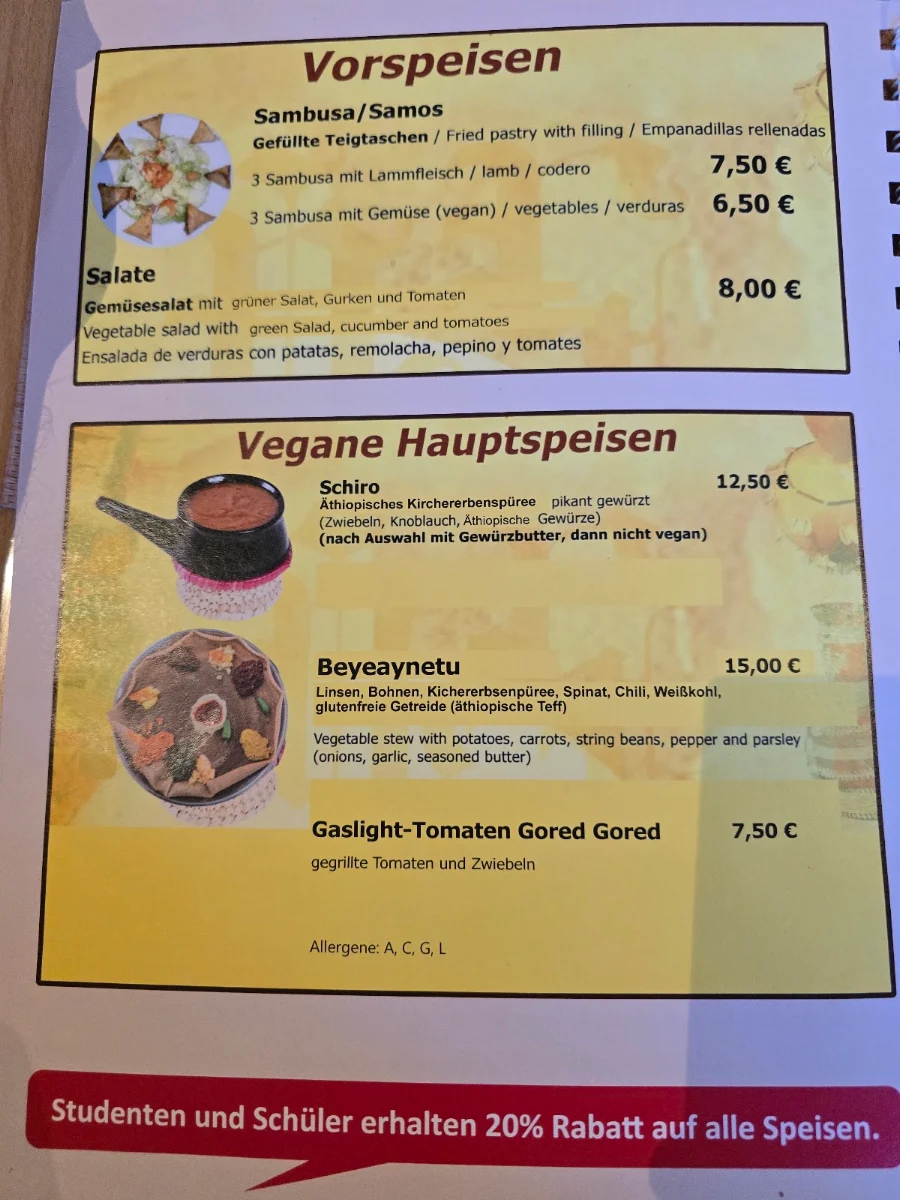 Speisekarte photo 3