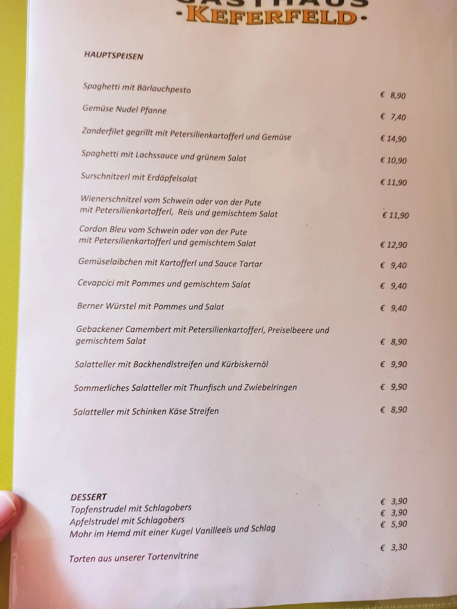 Speisekarte photo 2