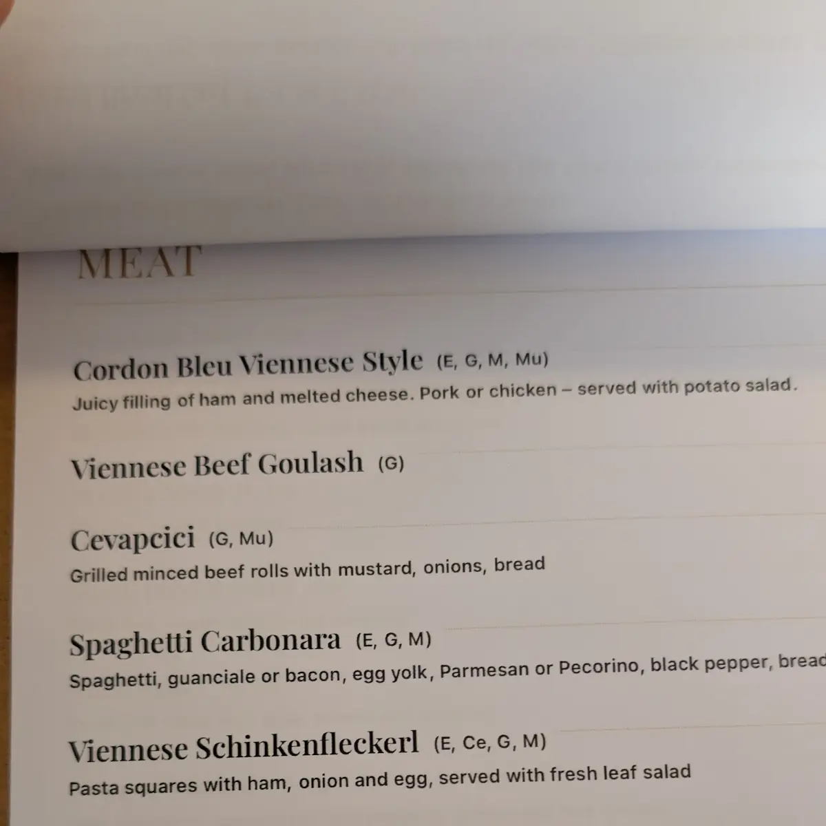 Speisekarte photo 4