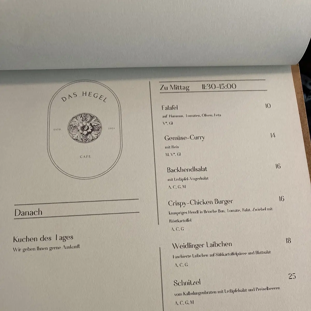 Speisekarte photo 8