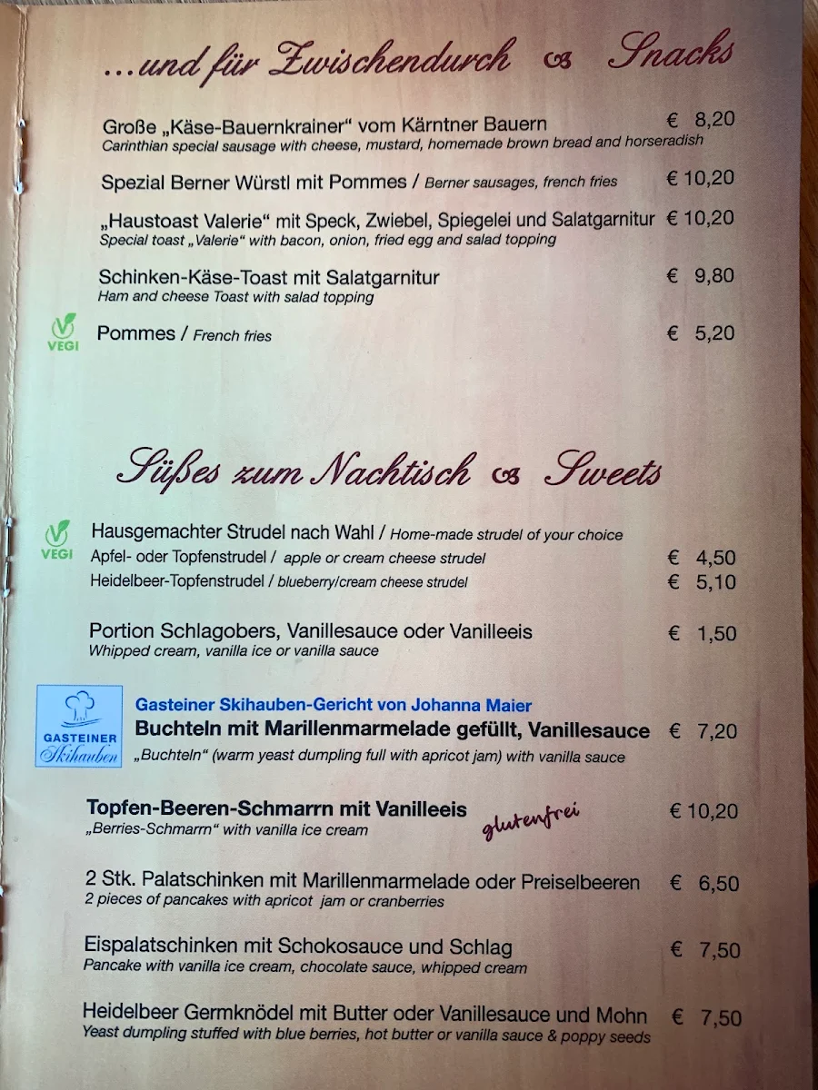 Speisekarte photo 8
